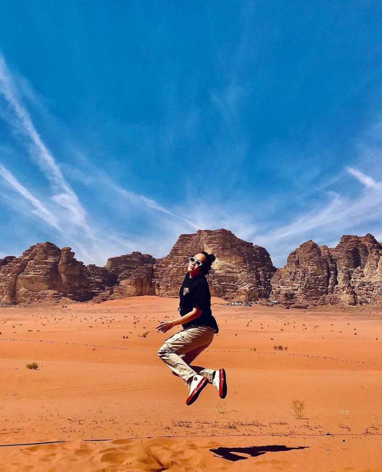 Wadi Rum Bedouin Style Camp Hotel Exterior photo